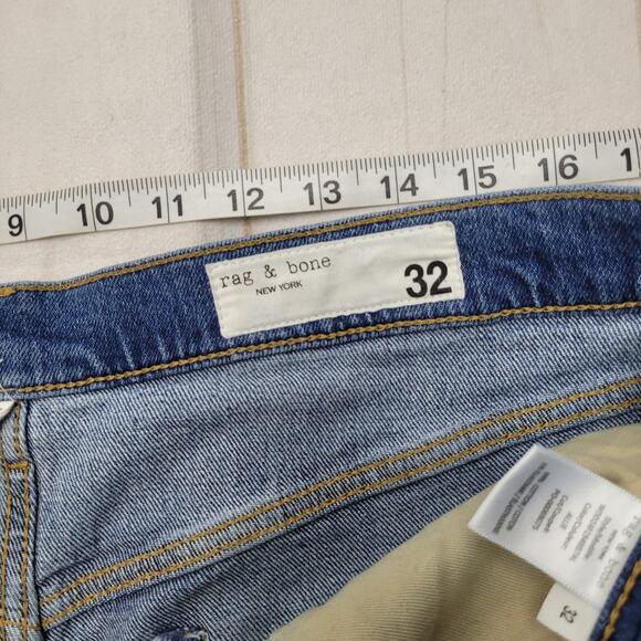 Rag & Bone Peyton high rise bootcut jeans medium wash short - Picture 6 of 12